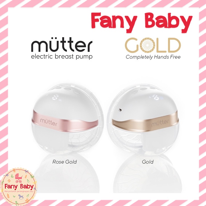 MUTTER GOLD WEARABLE BREASTPUMP