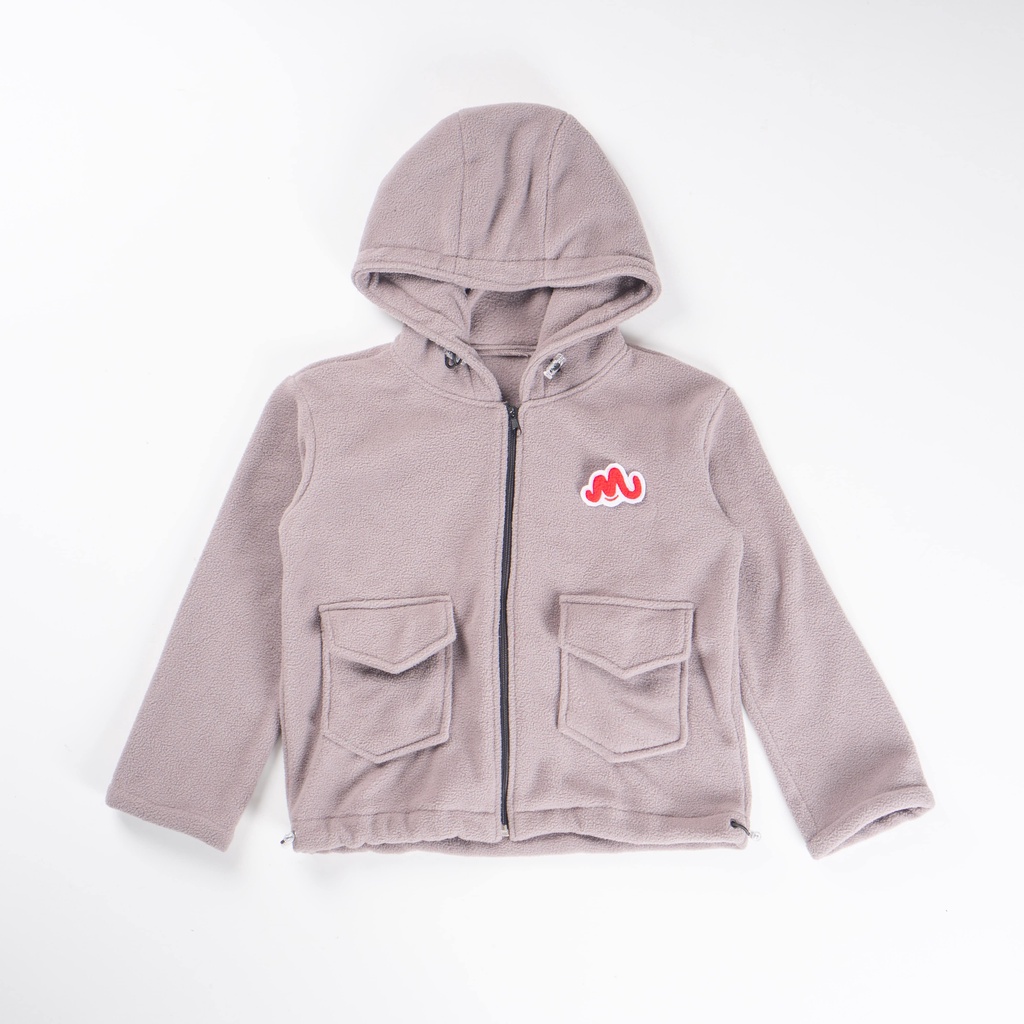 MURANGKALIH - POLAR JAKET - Jaket Hoddie Anak Laki Laki Dan Perempuan Berseleting 0 - 7 Thn