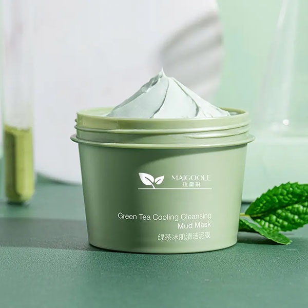 Maigoole/Meidian Green Tea Clay Mask / Masker Lumpur Greentea Pore Clean / Masker Wajah Pembersih Komedo / TV-98