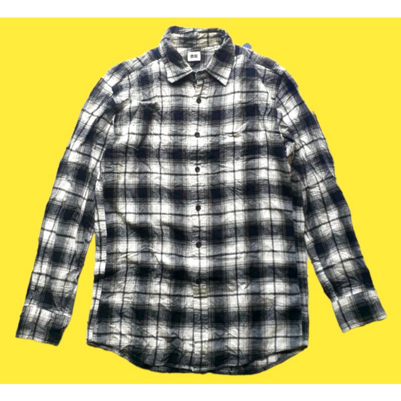 Kemeja Flanel UNIQLO VETERANO ORIGINAL