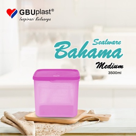 Sealware Bahama M 3500ml | Toples Plastik Makanan / Serbaguna GBU