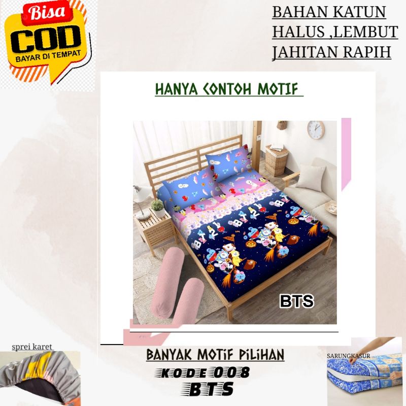 Sarung Kasur Busa Resleting 180*200*20 king no. 1 ,bahan katun Micro