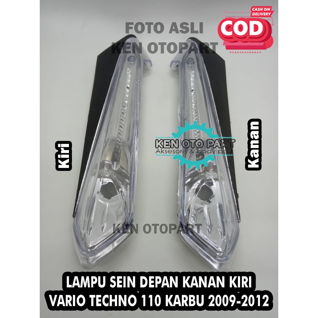Lampu Sen Sein Depan Kanan Kiri 1 SET VARIO TECHNO 110 KARBU 2009-2012