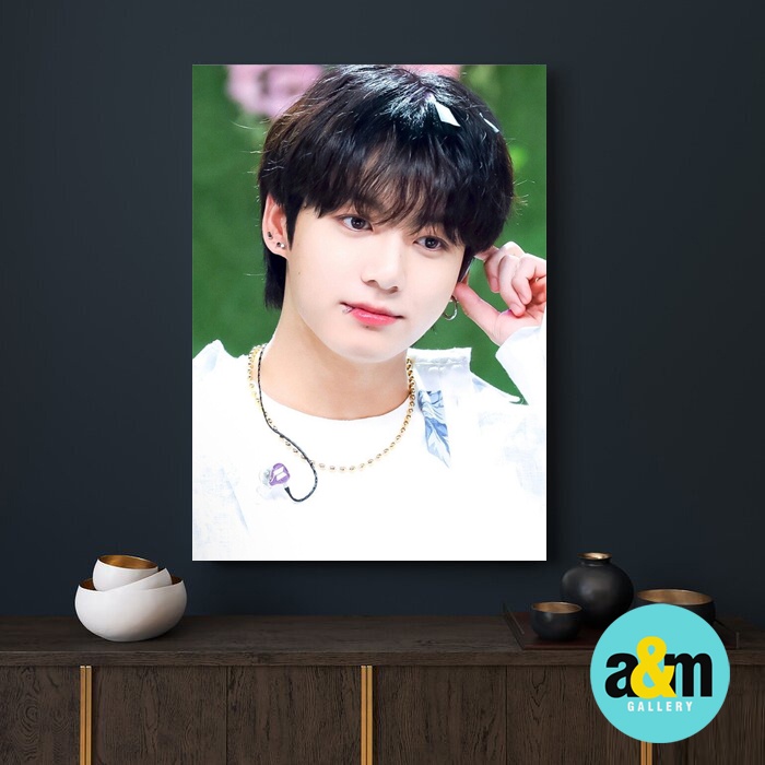 Poster Kayu JUNGKOOK BTS Live perform Edition I Hiasan Dinding Dekorasi Kamar I Poster Kayu K-POP Dekorasi Kamar - A&amp;M