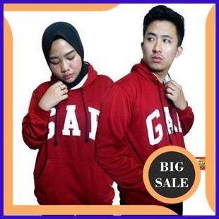 tools n parts SWEATER HOODIE JUMPER GAP MAROON JAKET FLEECE SWEATER PRIA WANITA 140ZZ3