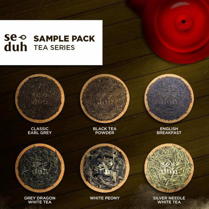 

Sample Pack TEA Series B - White Tea Earl Grey Black Tea