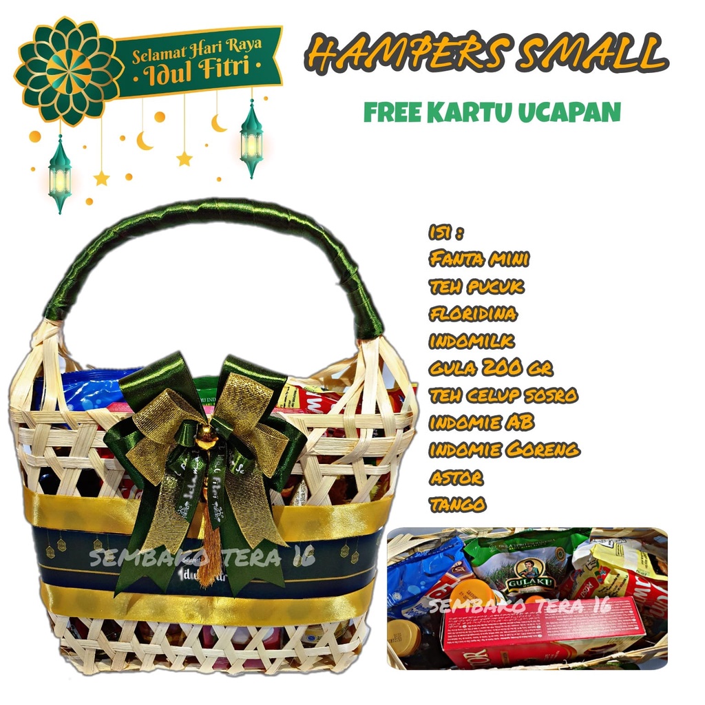 Hampers Small/Parcel Lebaran/Paket Sembako