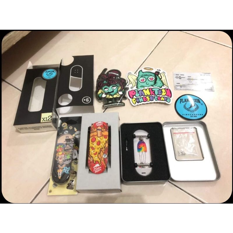 Fingerboard Teck Deck planktoon Rainwood