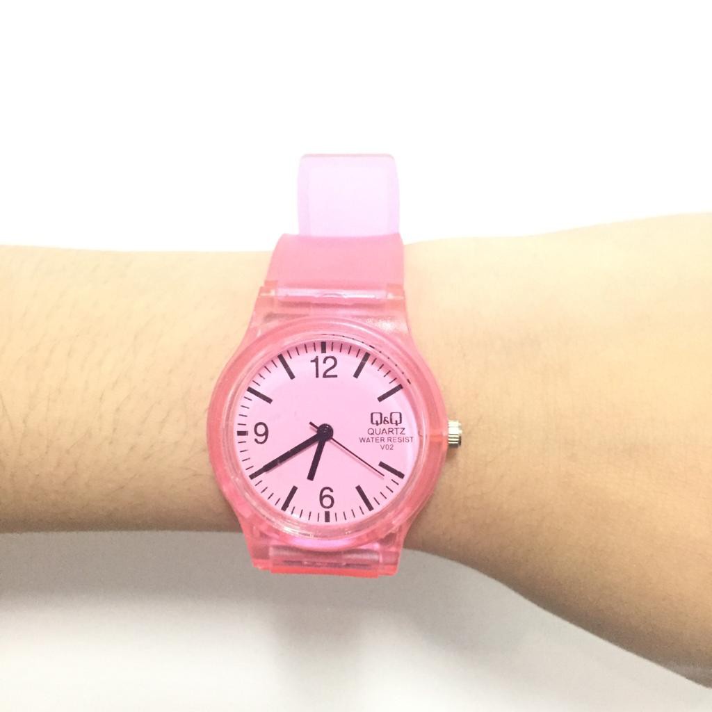 FYGALERY J142 Jam Tangan Transparan Wanita Jam Jelly Unisex Bahan Karet