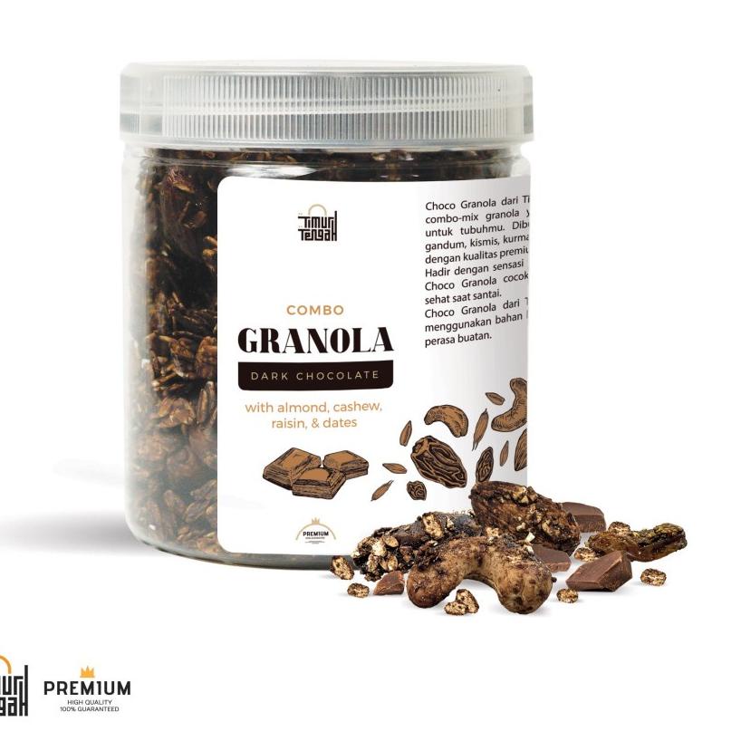 

Belanja Hore Timur Tengah Granola Dark Chocolate 250 gr Sereal Makanan Sehat