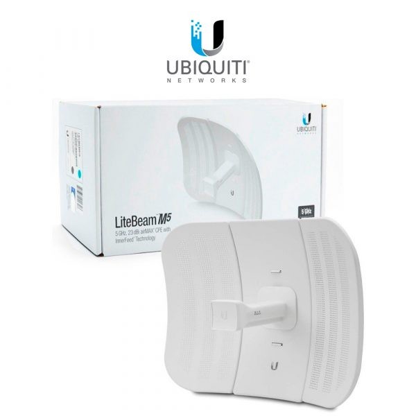 Ubiquiti LiteBeam M5 LBE-M5 23dbi Ultra-Lightweight AirMAX CPE