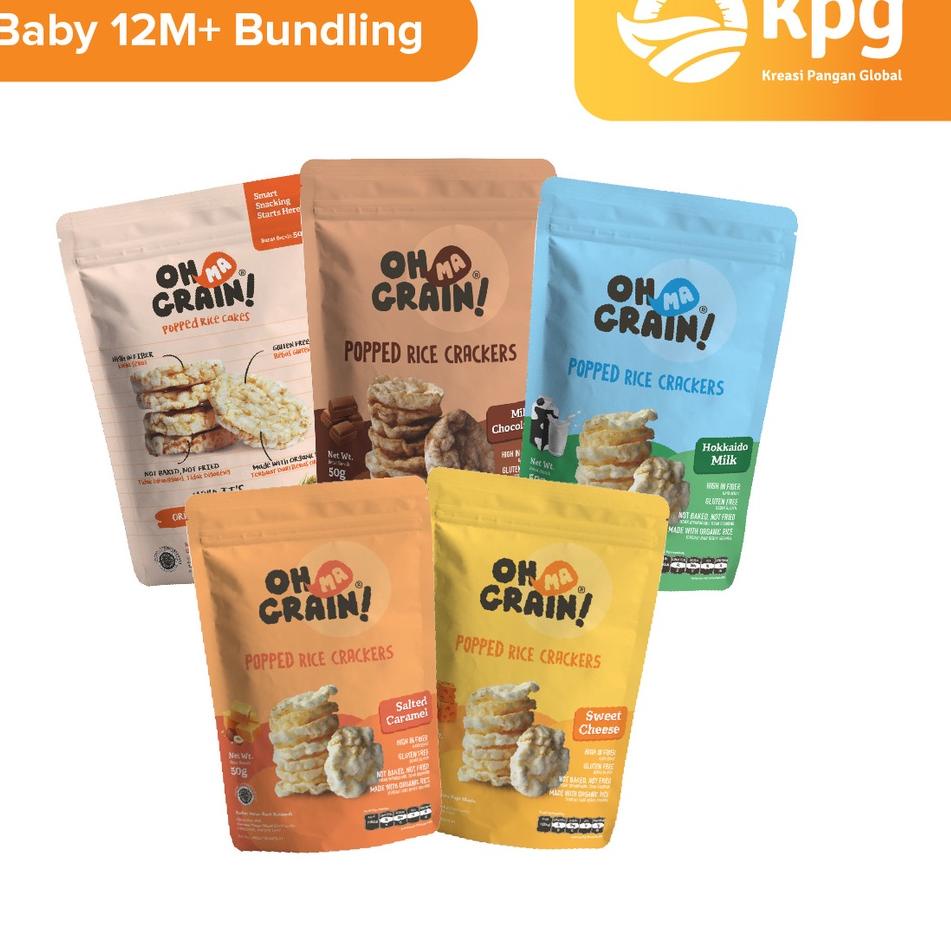 

Ω OMG! Baby 12M+ Snack Bundling isi 5 ○