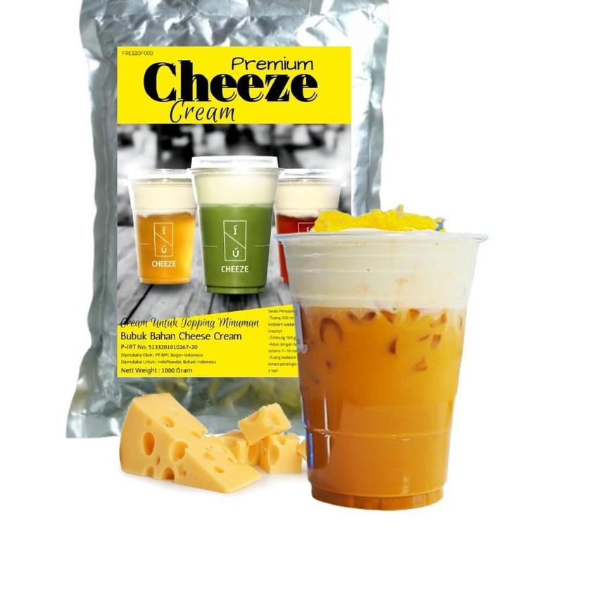

➷ PREMIUM Cheese cream 1Kg / Cheese tea cream 1Kg / Cream cheese / Cheese foam / Cheese tea foam ➻
