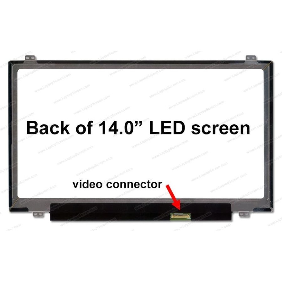 Layar LCD LED laptop Acer Aspire One 14 Z476 31TB Z1402 E5-476 14ich 30 Pin 14inch 14 inci