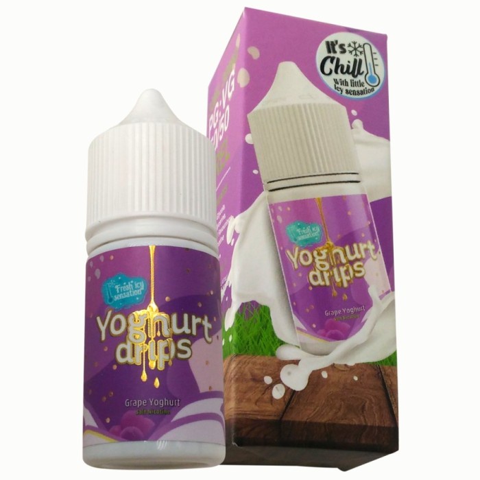 LIQUID YOGHURT DRIPS V3 GRAPE YOGURT 30ML