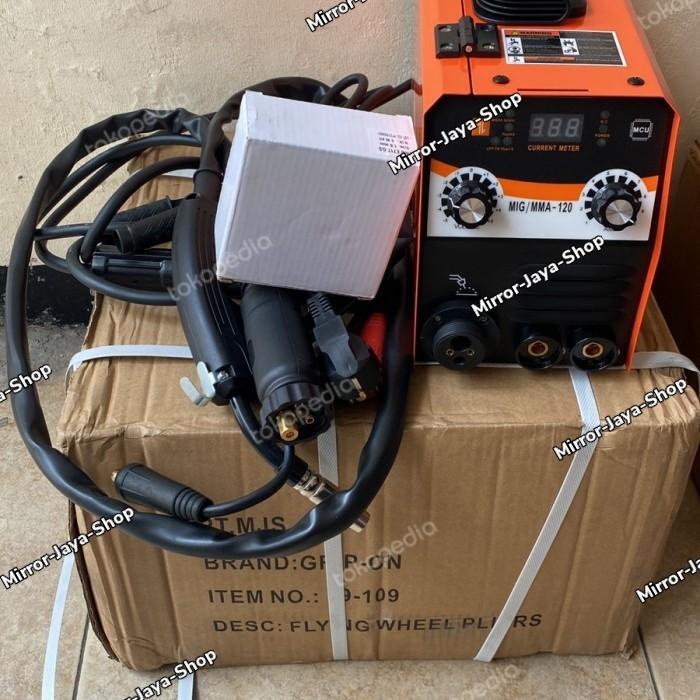 Terlaris Emirates Mesin Las Mig/Mma 120A Tanpa Gas Flux Core Germany Technology