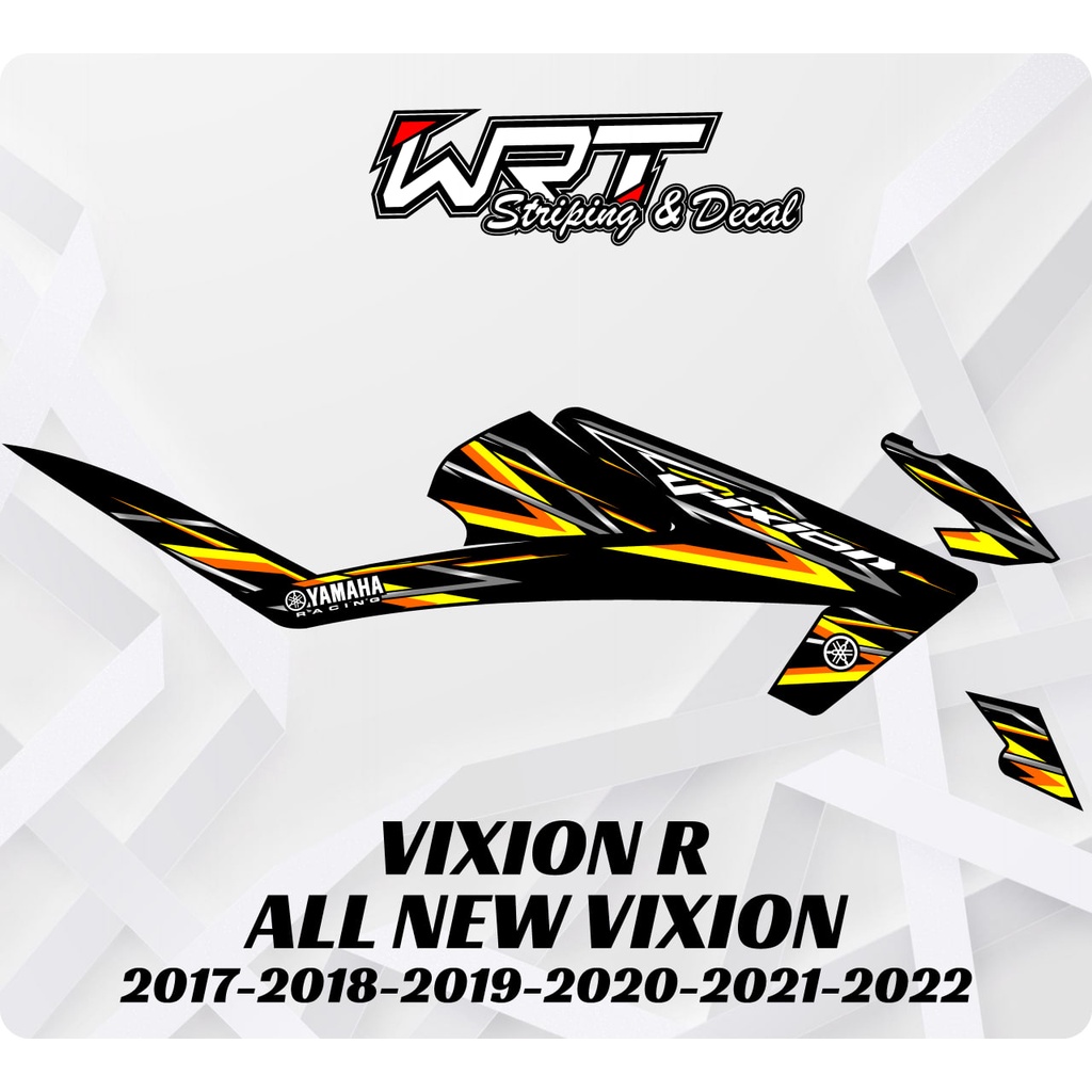 Striping Stiker Decal Vixion R All New 2017 2018 2019 2020 2021 2022 2023 Elegant