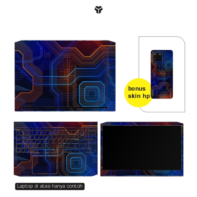 Stiker Case Laptop Lenovo Ideapad 300 15.6 inch Fullbody - [Request Design]