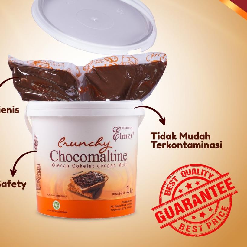 

◄ Elmer Spread Crunchy Chocomaltine 1 kg ♩