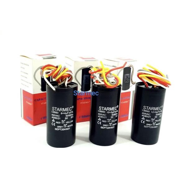 Kapasitor Mesin Cuci Sharp Capasitor Motor 5 + 10 uF Mikro ES-T70CL