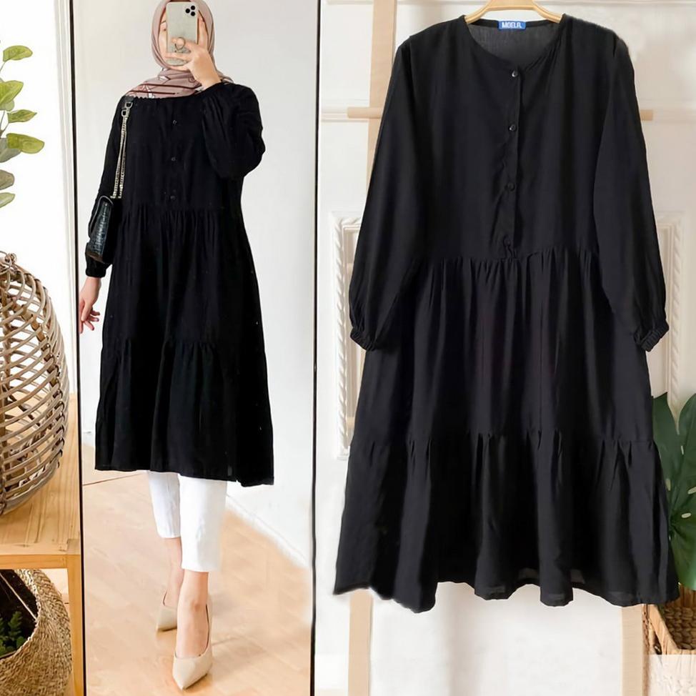HARGA TERMURAH Wiza Tunik - Tunik - Baju Tunik Wanita - Atasan Wanita Terbaru - Pakaian Muslim Wanit