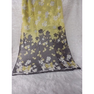 Pashmina Hijab Bermotif Printing Polyester 170cm x 65cm