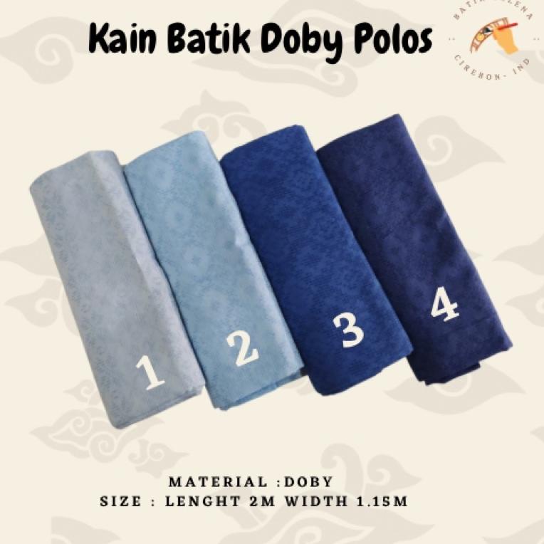 BIG SALE KAIN BATIK DOBY POLOS | KAIN BATIK DOBY WARNA | NEW