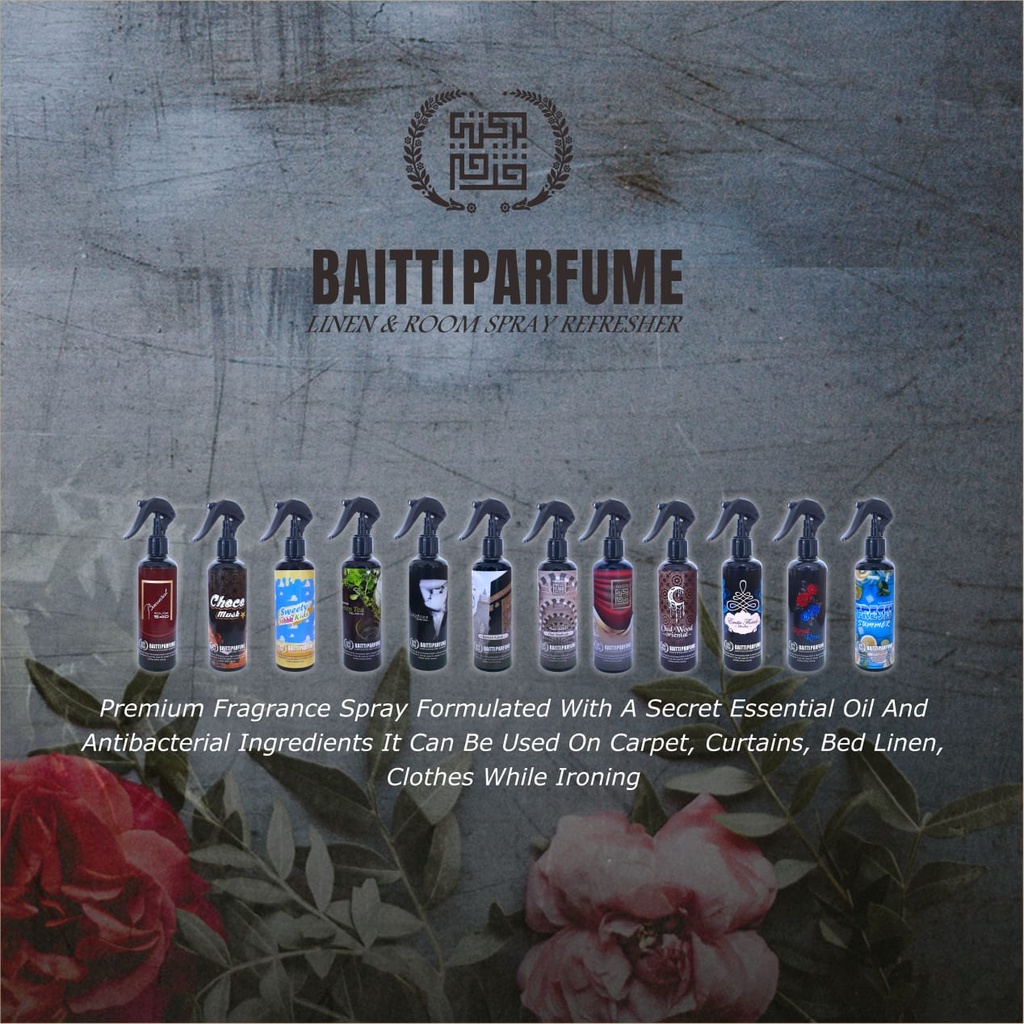 Freshner Pewangi Ruangan By Baitti Parfum Original non Alkohol!!!