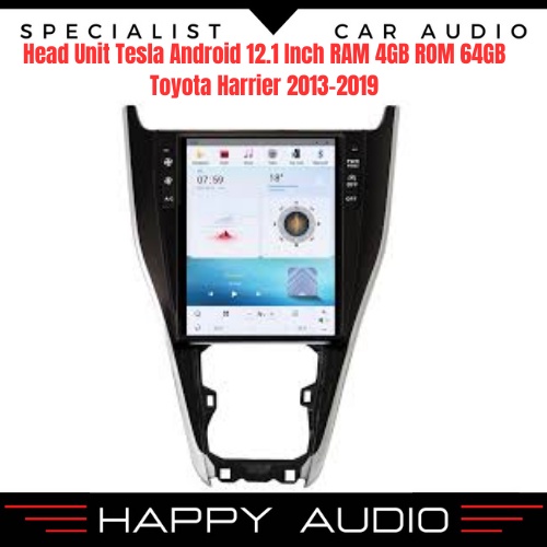 Head Unit Android TESLA ENIQMA Toyota Harrier 2013-2019