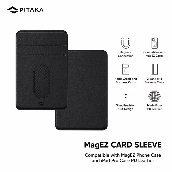 

Pitaka Card Holder Magez Card Sleeve - Cs1001 Star Seller