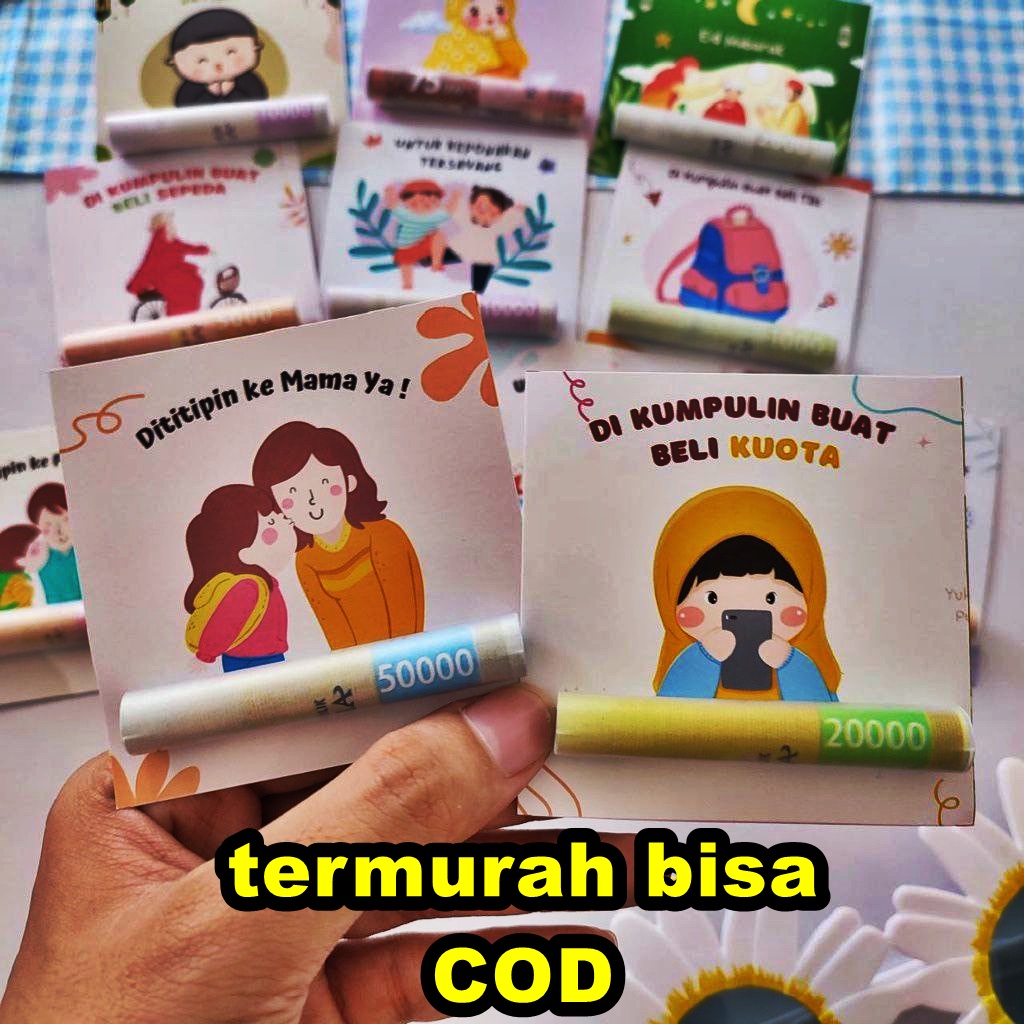 

Amplop / Angpau THR / Lebaran / Imlek / Syukuran Amplop Sedotan Viral Paling Murah / Lucu / Unik murah viral