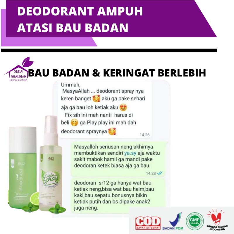 Deodorant air tawas bpom Deodorant spray aman dipakai anak-anak Deodorant spray premium