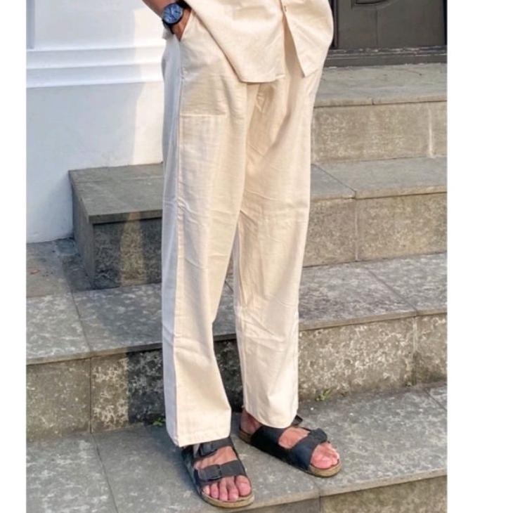 ▲ Celana Panjang Linen Pria/Linen Pants ❋