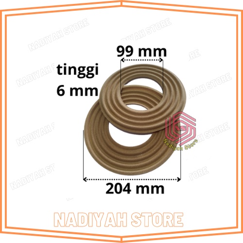 DEMPER SPEAKER DAMPER SPEAKER 15 INCH 18 IN SPIRAL SPEAKER