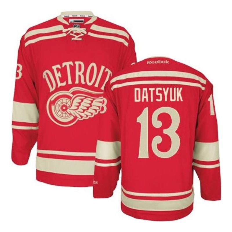 jersey NHL hockey original Detroit Authentic