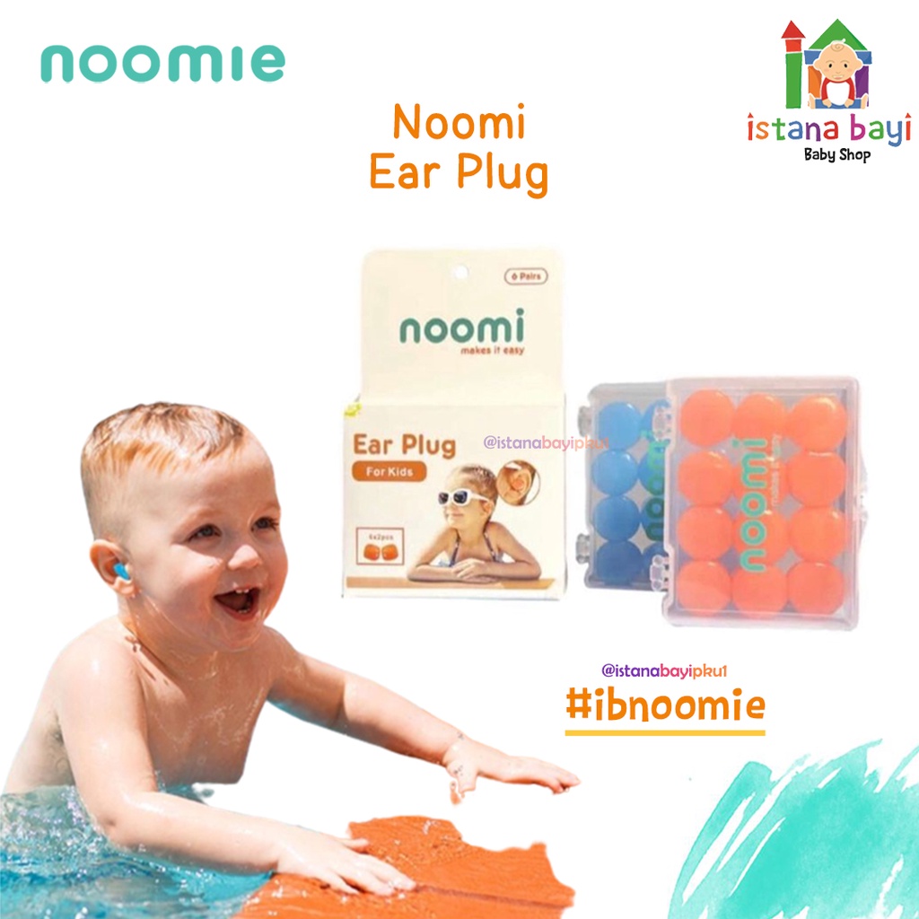 Noomi Ear Plug For Kids - Penutup telinga anak