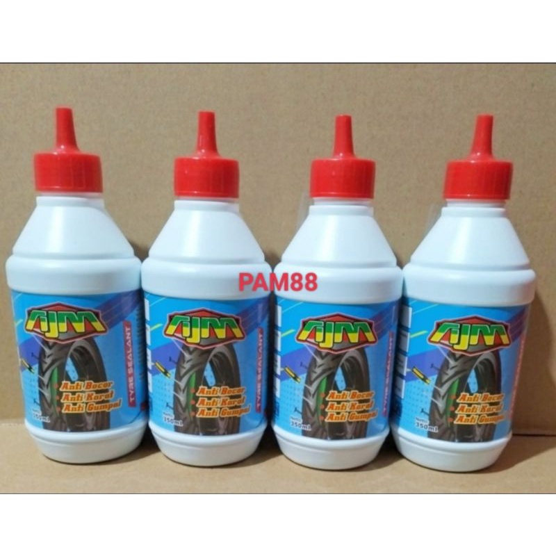 Cairan ban tubeless merek AJM ..350 ml..  anti bocor .