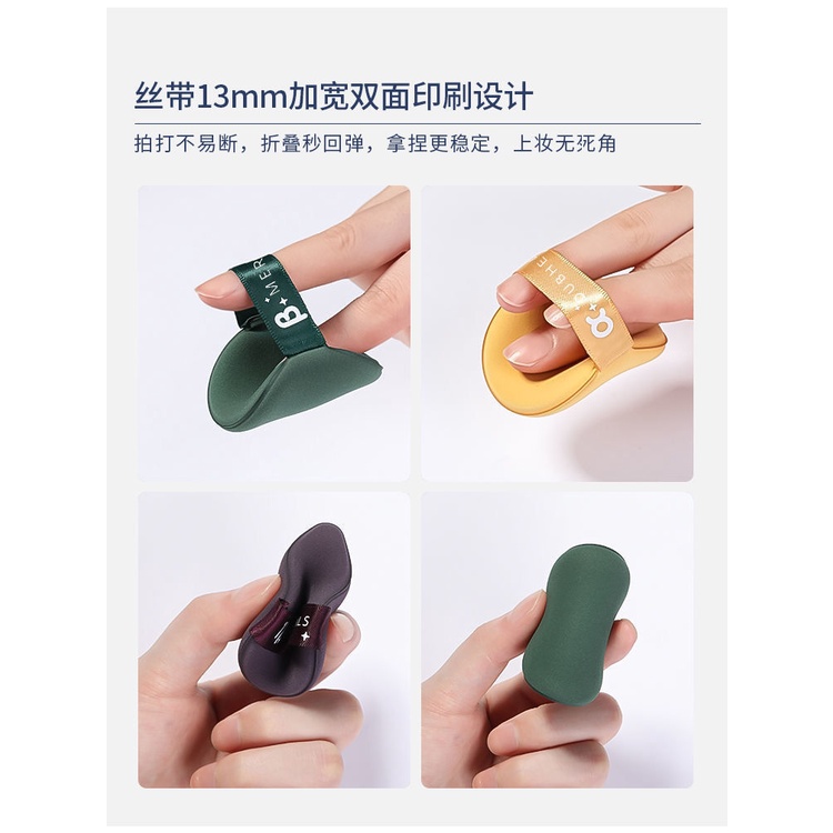 T&amp;Y Spons Bedak Tabur Bentuk Bulat Air Beauty Powder Puff Foundation Makeup Sponge Cushion BB Cream Make Up Tools Lembut