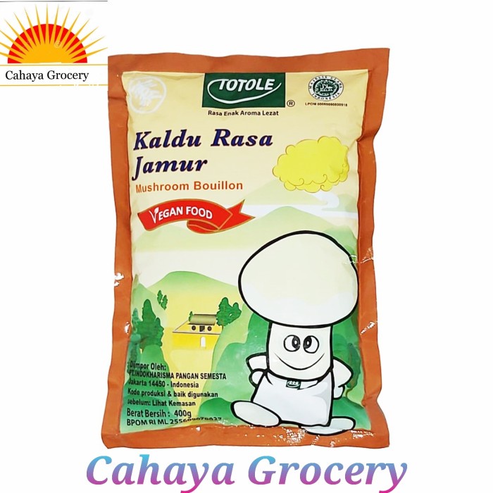 

Totele Kaldu Rasa Jamur 400 gram