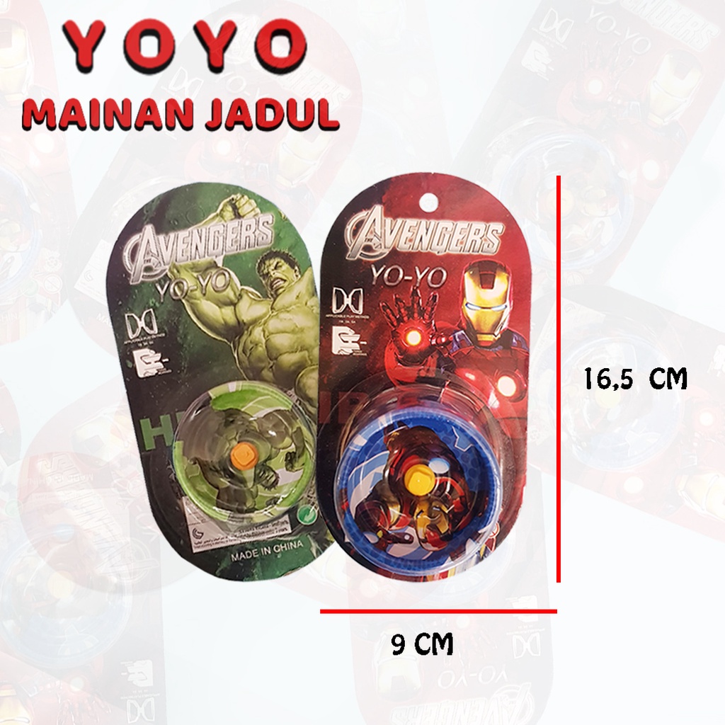 Mainan Yoyo Karakter Hero/ Mainan Yoyo Anak