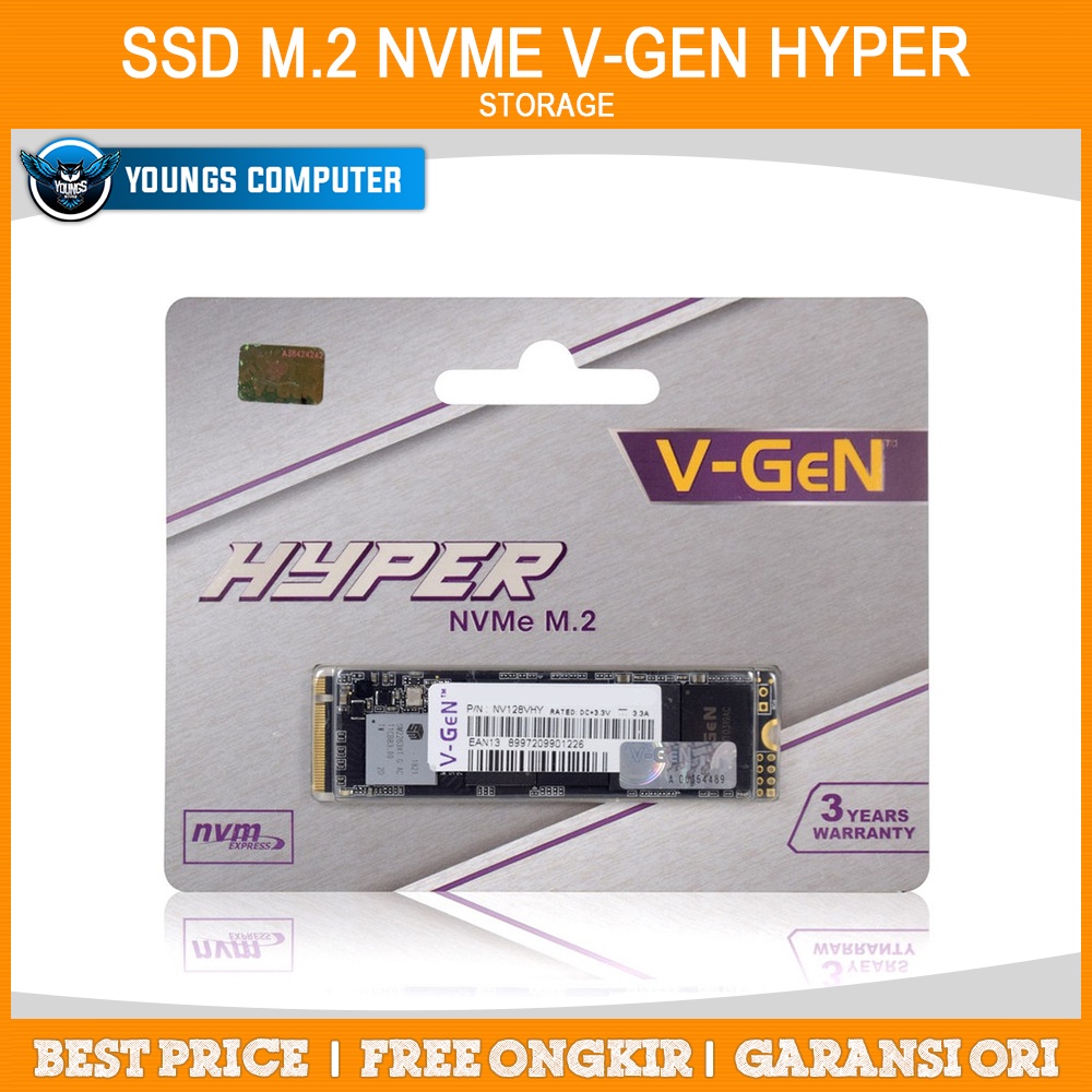 SSD M.2 NVME V-GEN 128GB VGEN HYPER