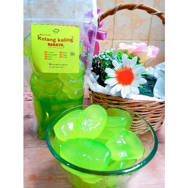 

kolang-kaling rasa melon
