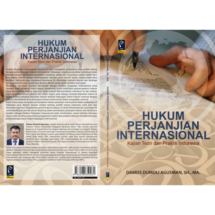 Best Seller Hukum Perjanjian Internasional [Damos Dumoli Agusman] [Original]