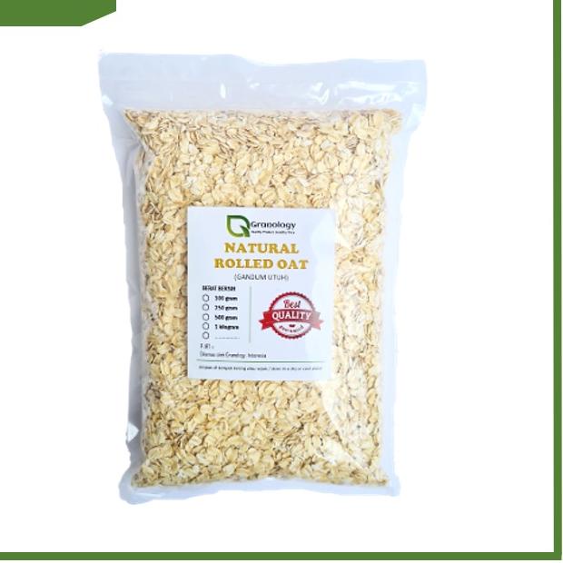 

Clearance sale Gandum Kasar / Regular Rolled Oat (1 Kilogram) by Granology