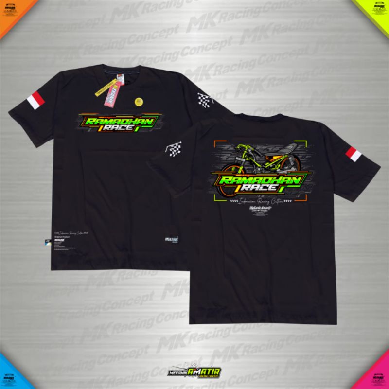 Ramadhan race terbaru kaos racing original mekanik amatir