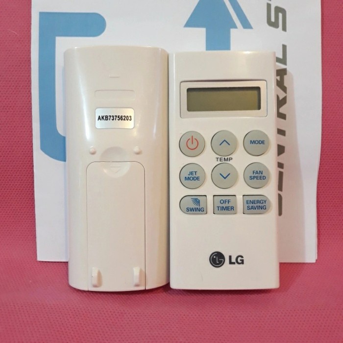 AC Mini Remote AC LG Plasma Jetcool Hercules Mini AKB73756203(R9M4) AC Mini Portable Pendingin Porta