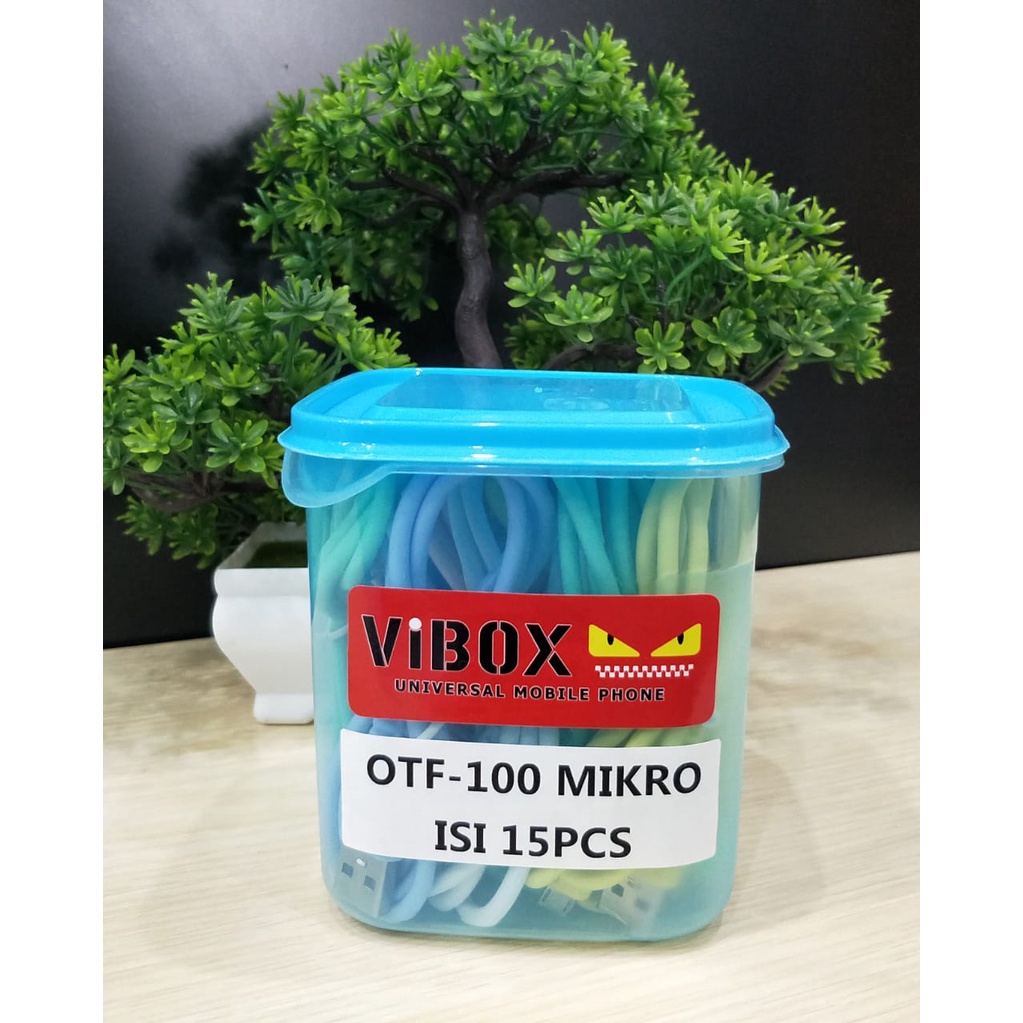 MINIGO Kabel Data Auntentic OTF MICRO DAN TYPE-C Macaron Bulat Micro USB 1TOPLES 15PCS