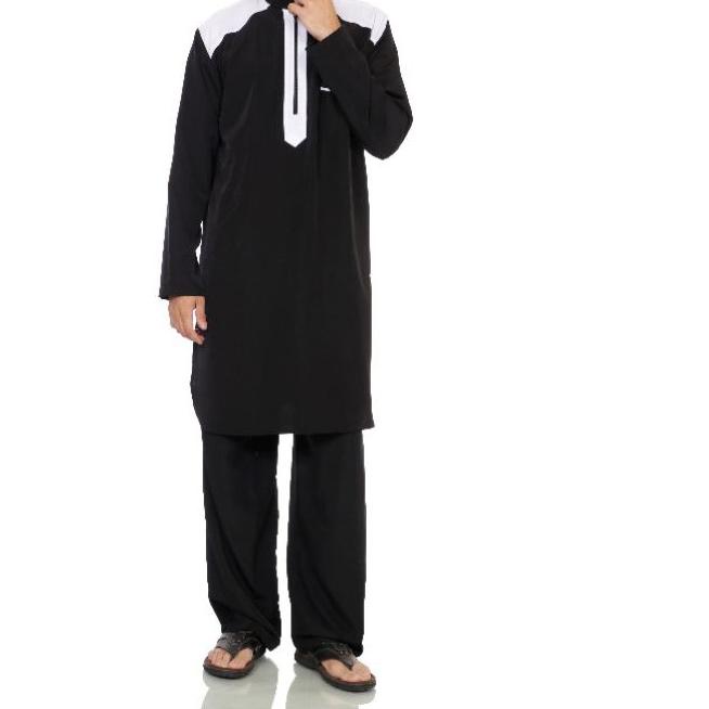 ♕ Baju Muslim Pria - Setelan Pakistan Rafvero - Baju muslim koko Rafvero - Pakistan Rafvero Original