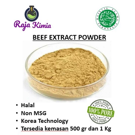 

BEEF STOCK POWDER / BEEF EXTRACT / KALDU SAPI - HALAL (500 Gr & 1 KG)