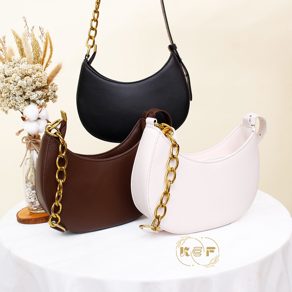 KEF Tas Wanita Ahreum Import  Premium 2025/ShoulderBag Tas Bahu Fashion Korea - 2025
